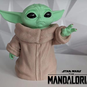 Baby Yoda STL – 12-Part Highly Detailed 3D Printable Figurine for Assembly