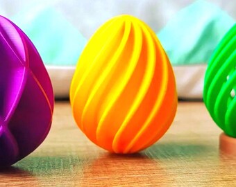 Ultimate Easter Egg STL Pack – 22 Unique 3D Printable Eggs + Display Stand