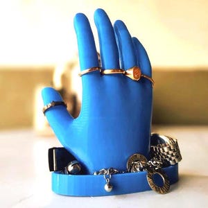 Ring and Watch Organizer STL File - 3D Printable Stand for Accessories