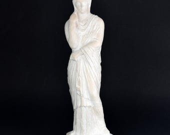 ローマ彫刻女性像「プディシティア」9.8インチ/250mm、美術館複製