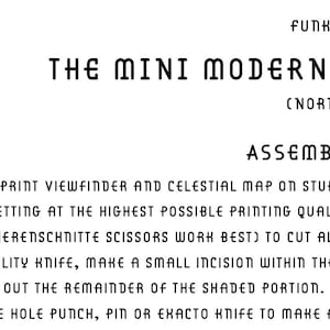 DIY SCIENCE PRINTABLE: The Mini Modern Starfinder Digital Kit image 3