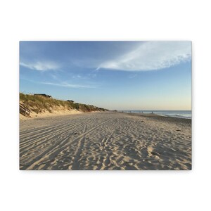 Beach Bliss Art Canvas Print, Ocean Decor, Coastal Wall Art, Beach House Decor, Summer Vibes, Gift for Beach Lovers