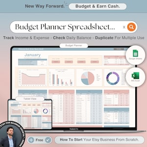 Google Sheets Budget Spreadsheet Weekly Monthly Budget Spreadsheet Paycheck Budget Planner Excel Budget Template Excel Budget Spreadsheet