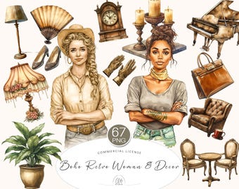 Home & People Cliparts