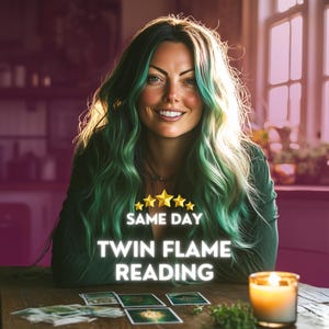 Twin Flame Reading, Deep Psychic Connection Insights, Soulmate Reunion Clarity, Love Guidance, Same Day Psychic Reading