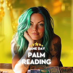 Palm Reading, Same Day Palmistry Insights, Detailed Hand Photo Reading, Psychic Hand Analysis, Love & Palmistry Tarot Guidance
