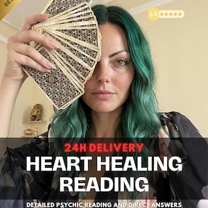 Herzheilung Tarot Legung | Psychic Breakup-Wiederherstellung und emotionale Klarheit | Tiefe Energie Heilung und Seelenverbindung Einsicht