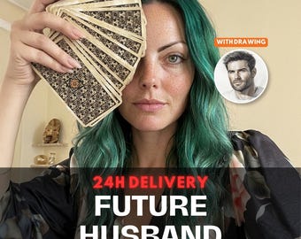 Same Day Future Husband Tarot Reading and Drawing, Soulmate Portrait and Psychic Spouse Reading - Soulmate Drawing - Medium Reading