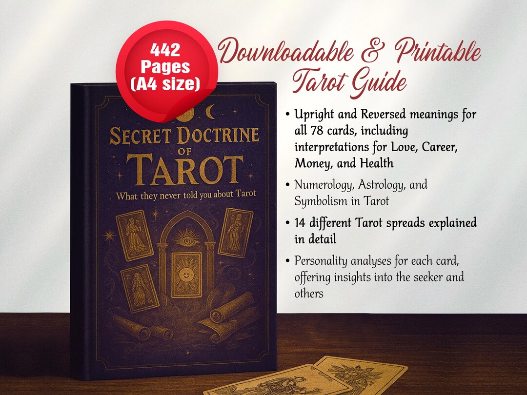 Complete Guidebook Complete Tarot Guidebook PDF (442 Pages) | Upright & Reversed Meanings ...