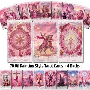 Pink tarot deck - Etsy 日本