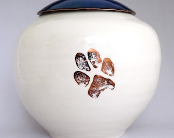 Porcelain Dog Urn