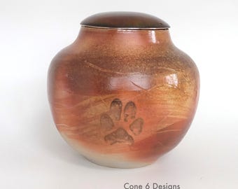 Wood Fired Dog Urn