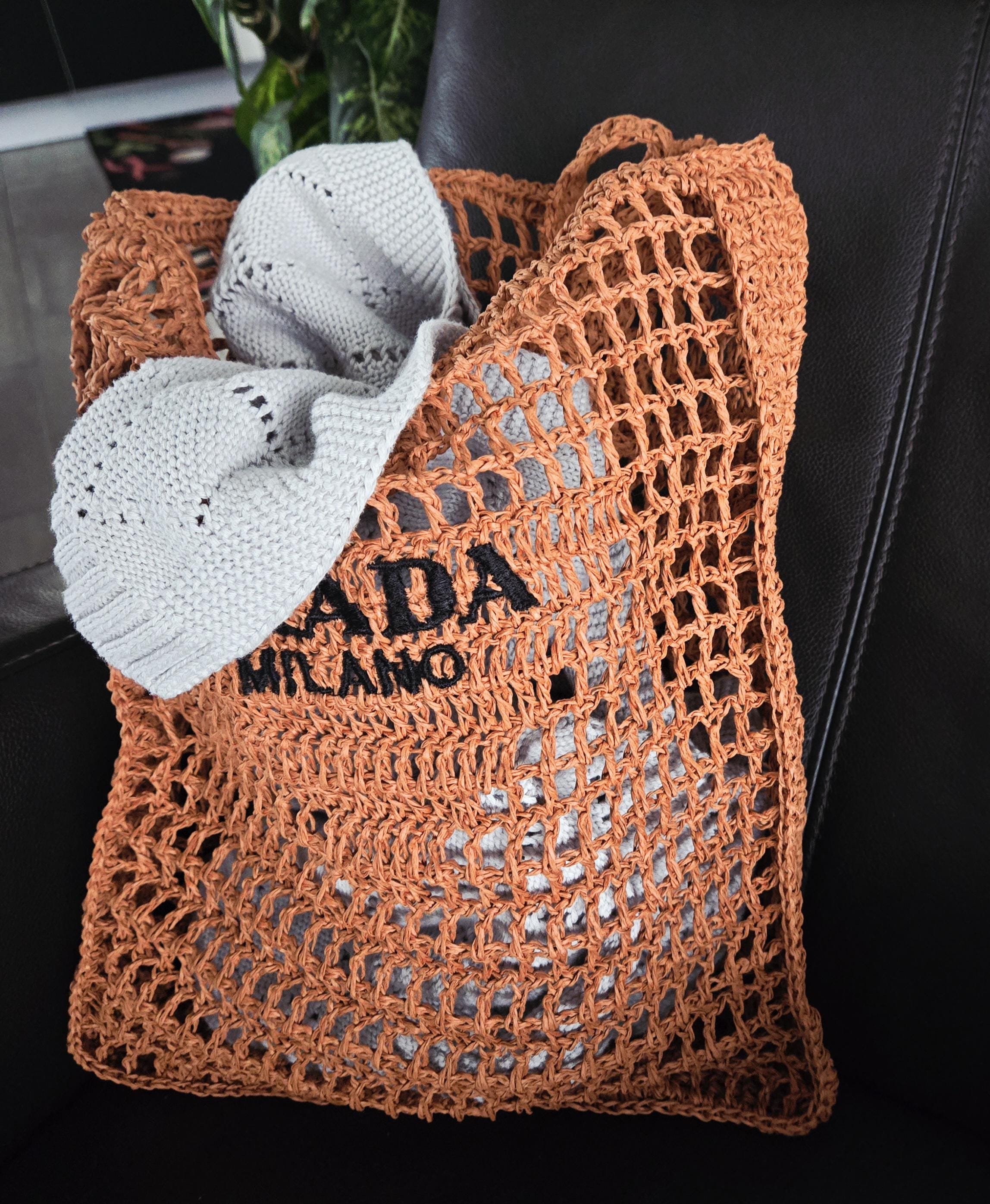 Uncinetto Facile Zainetto Uncinetto Bomboniera Zaino Rafia Italia