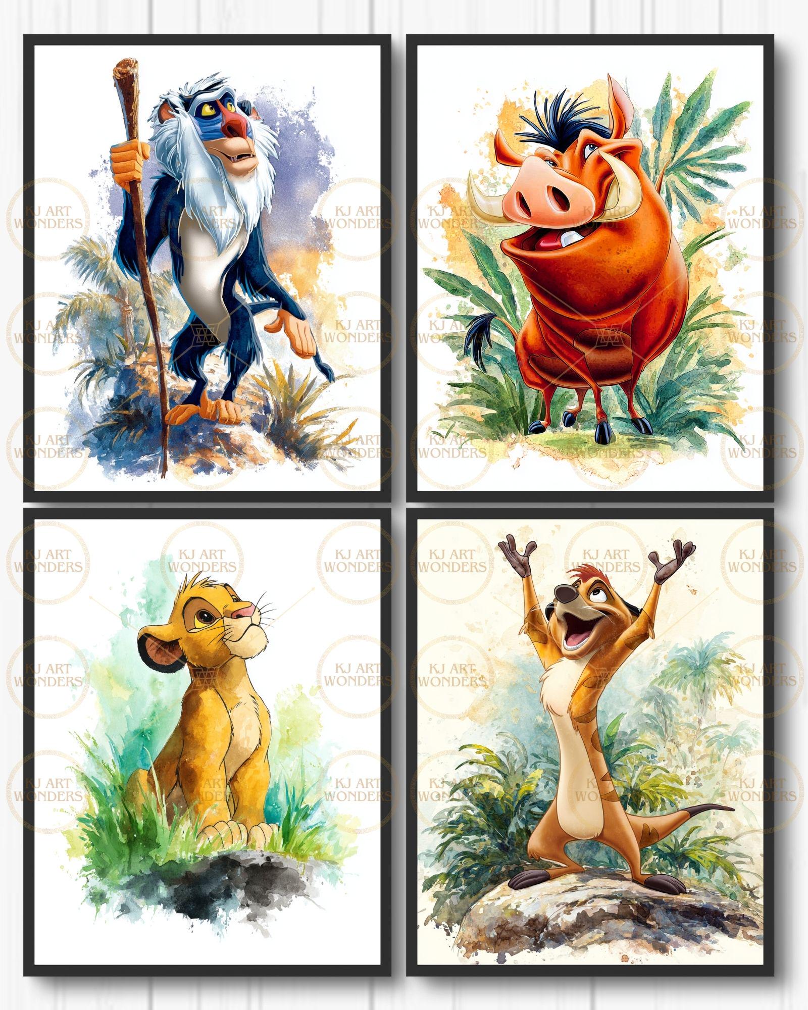 Lion king poster - Etsy 日本