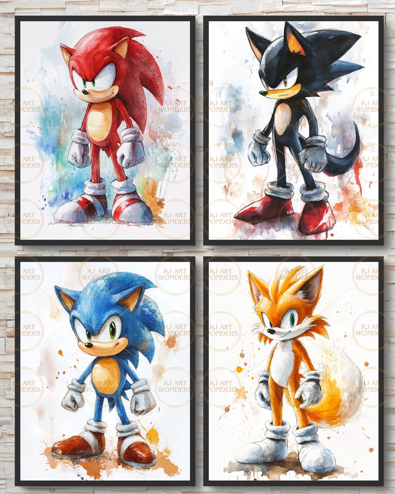 Sonic the hedgehog art exhibition arrives in Guildford as iconic gaming character marks 25th anniversary | Surrey Live