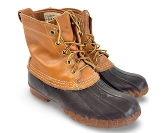 Vintage LL Bean Maine Leather and Rubber Duck Boots - Bean  display picture 2