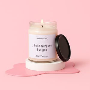 Funny Candle Gift for Girlfriend Boyfriend Best Friend Romantic Gift for Her for Him Anniversary Gift Sarcastic Valentines Day Present