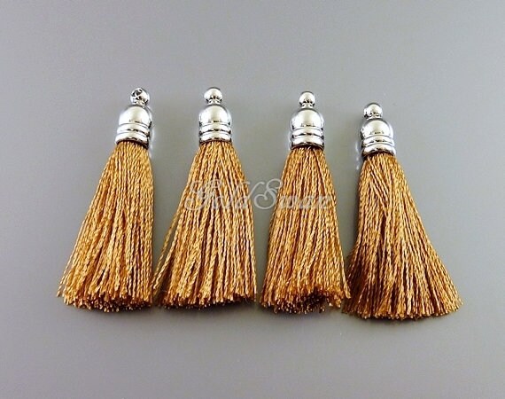 Bronze tassel deals earrings