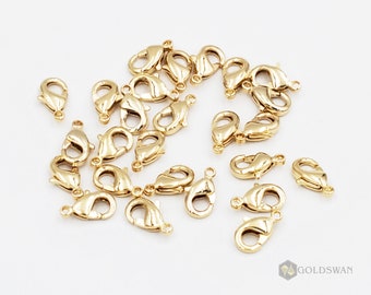 250Pcs Necklaces Chains Connector Clip Bail Gold Dull Silver Bronze Plated 3x8mm 