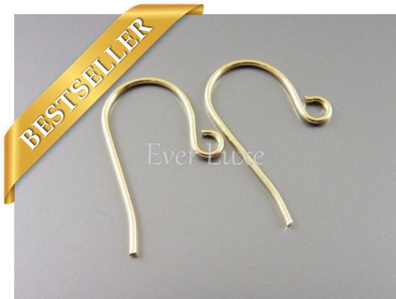 100pcs Top Quality Hypoallergenic Earring Hooks Leverback Ear Wires Earwire 17mm