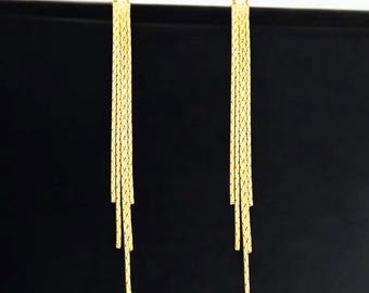 2stk/20stk lose Lot Verkauf Großverkauf Rabatt 70 mm Lange Schlangenkette Quaste Charme, baumelt Schmuck Handwerk Lieferungen Erkenntnisse 1755-BG