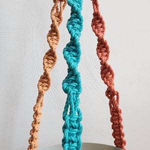 Macrame Plant Hanger, Multicolor Hanging Planter, Minimalist Plant Hanger, Plant Hanging Decor