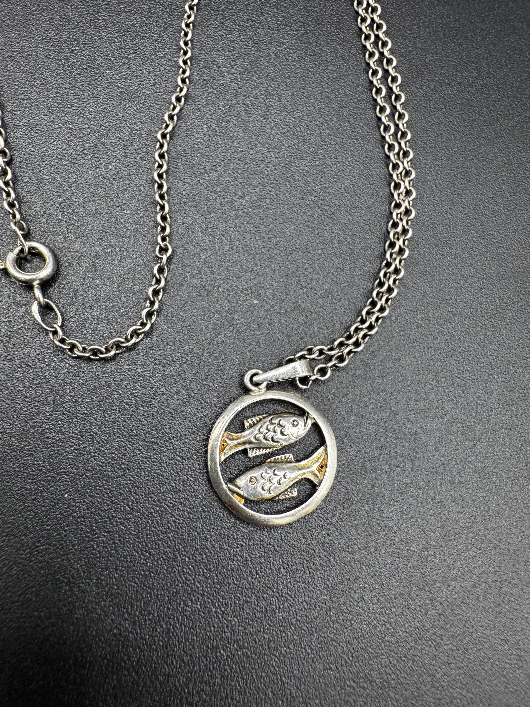 Vivienne Westwood Fish Necklace - Etsy Canada