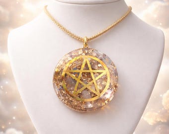 Orgonite “Sacred Witches' Circle” – Protection, Intuition & Spiritual Power