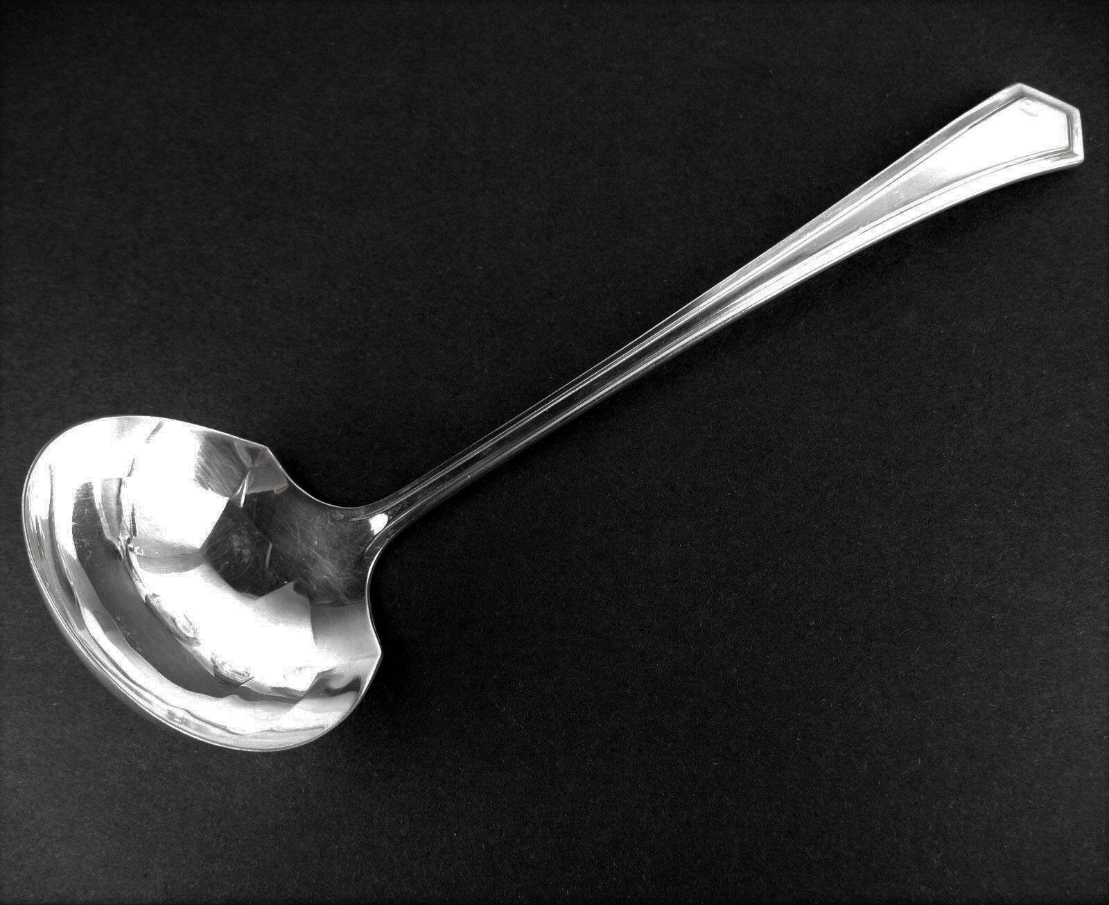 Antique Silverplate Soup / Punch Ladle 9 3/4 General Putnam 1917
