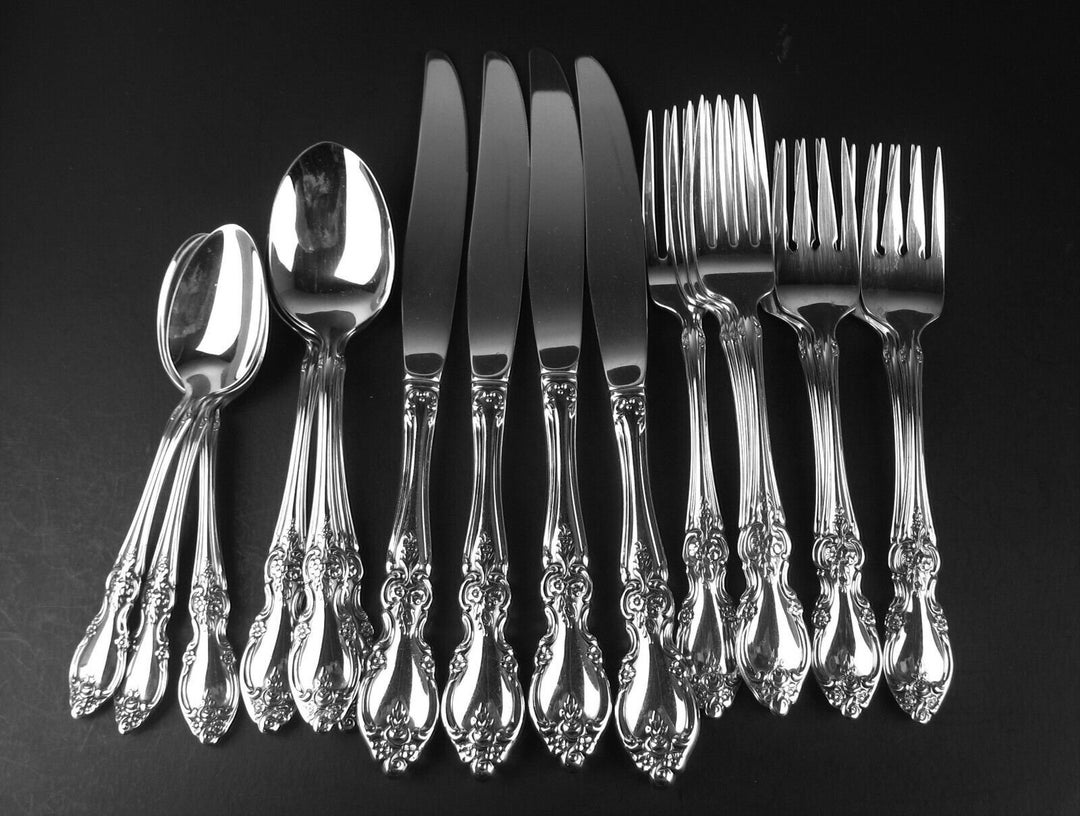 20 Pc Set Oneida Community Louisiana Stainless Flatware 4 X 5 Piece