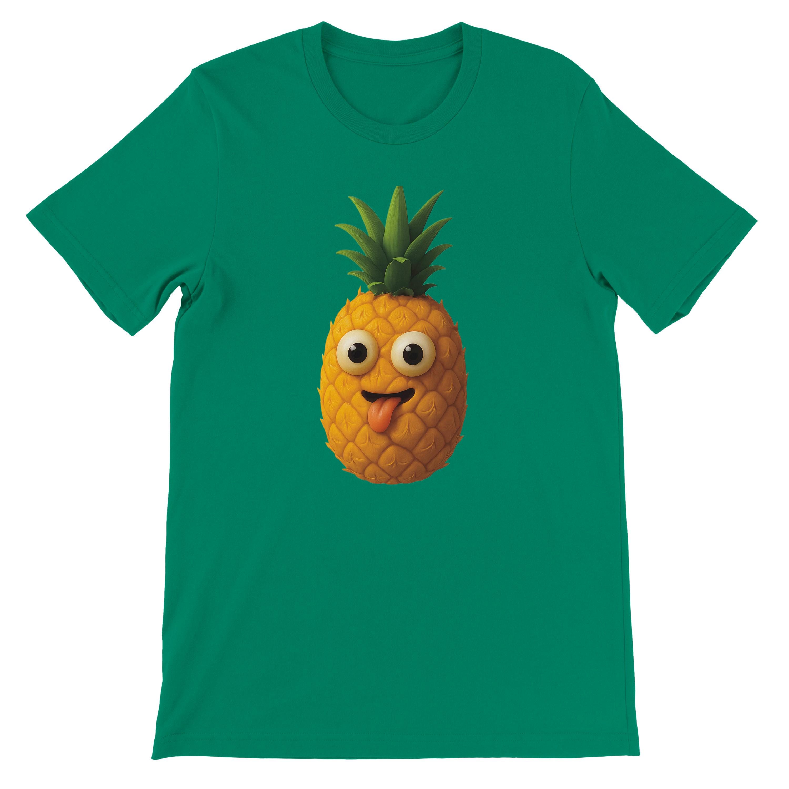 Surreal Freaky Pineapple T-shirt | Funny Cartoon Pineapple Tee