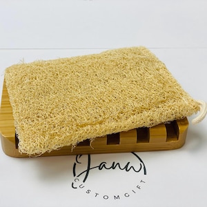 Natural Loofah Sponge Organic Grown Loofah Unbleached Exfoliater 100% Biodegradable Bath Kitchen Use Thoughtful Gift for loved ones