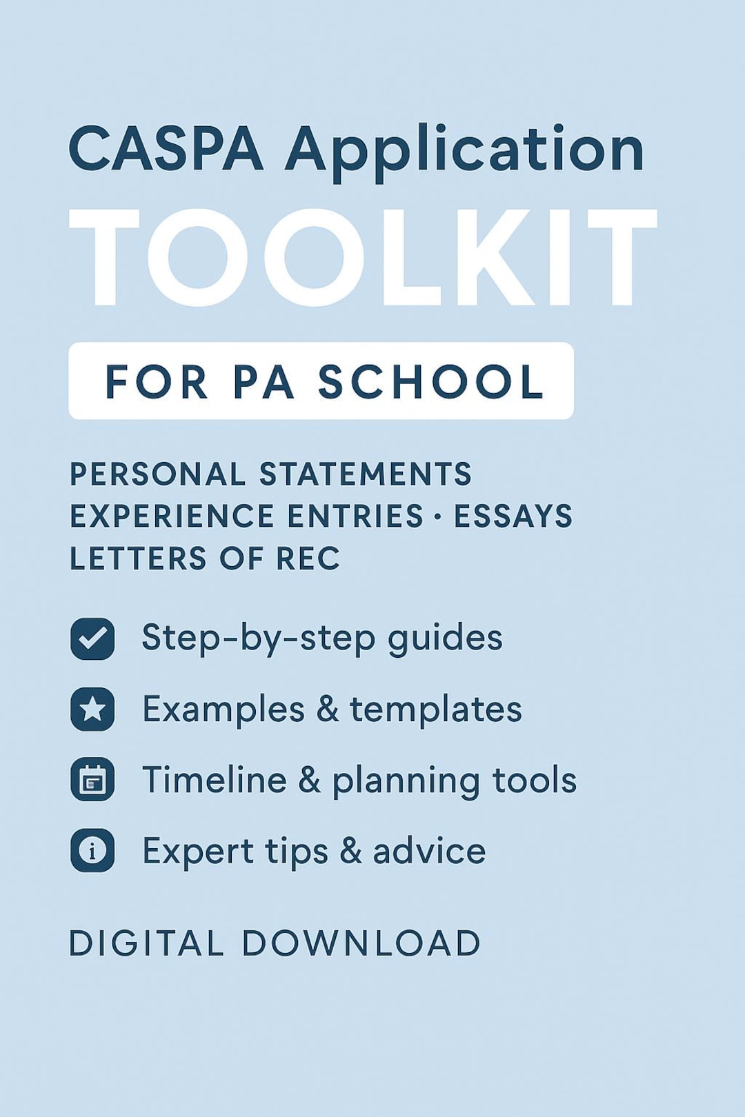 CASPA PA School Application Guide | Personal Statement + Experience ...