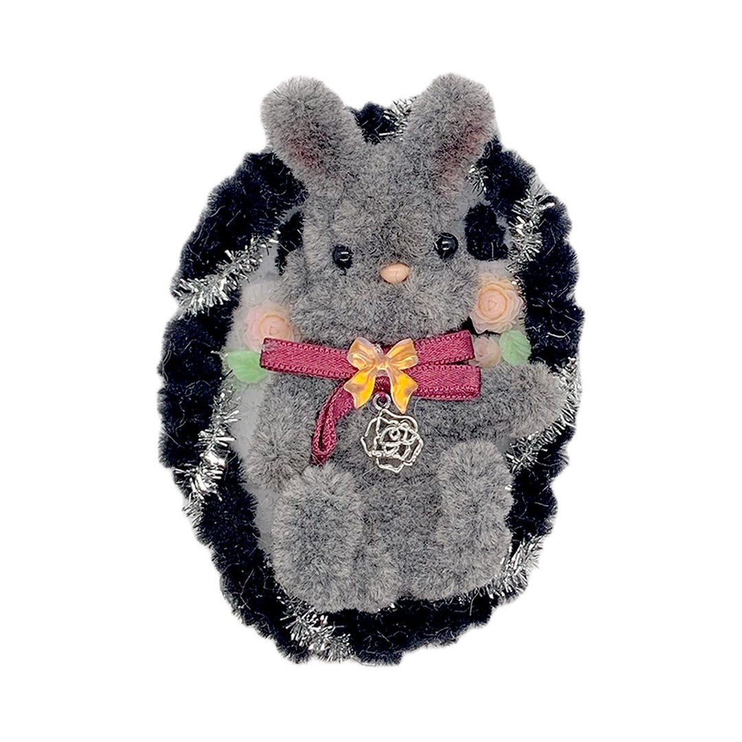 Pipe Cleaners Keychain Rabbit Custom Handmade Pipe Cleaner Art Personalized Pet Keychains, Phone ...
