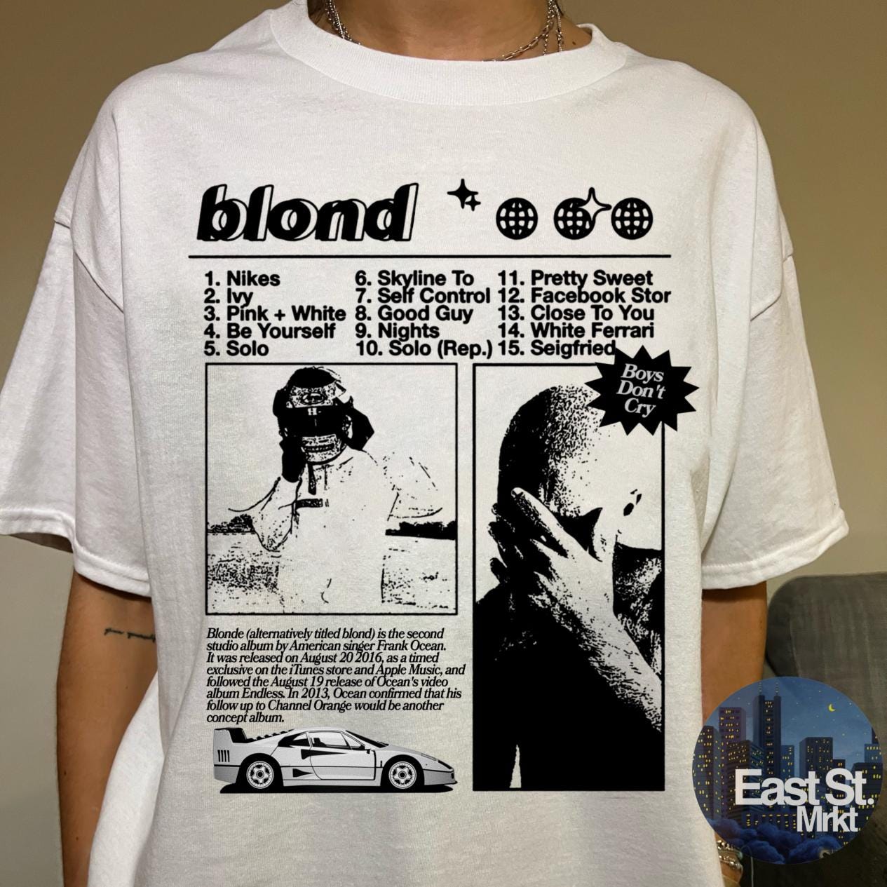 Frankocean Shirt - Etsy Canada
