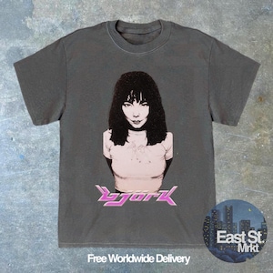 Bjork T-shirt | Gift Idea | Vintage Style | Cool t-shirt | Retro tee | Festival | Music T-Shirt | 90s Style | y2k