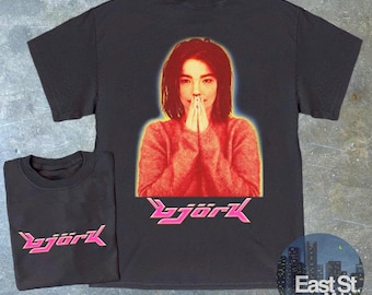 Camiseta de Björk: Camiseta retro de música estilo vintage de los 90