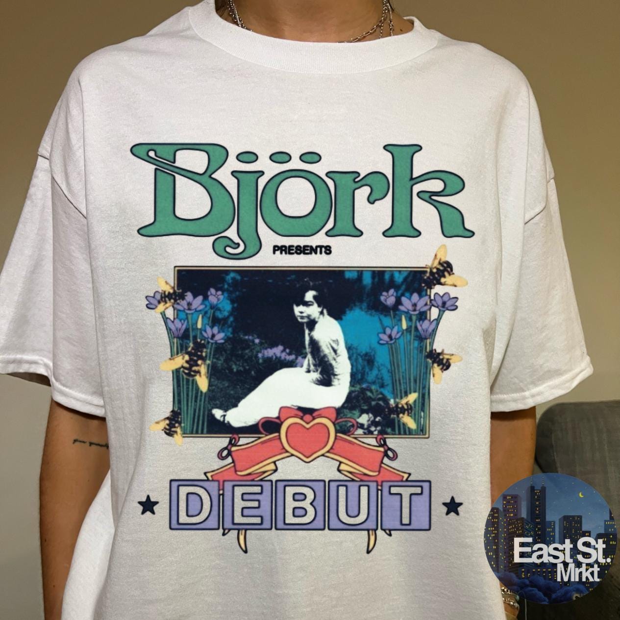 Vintage Bjork Tee - Etsy