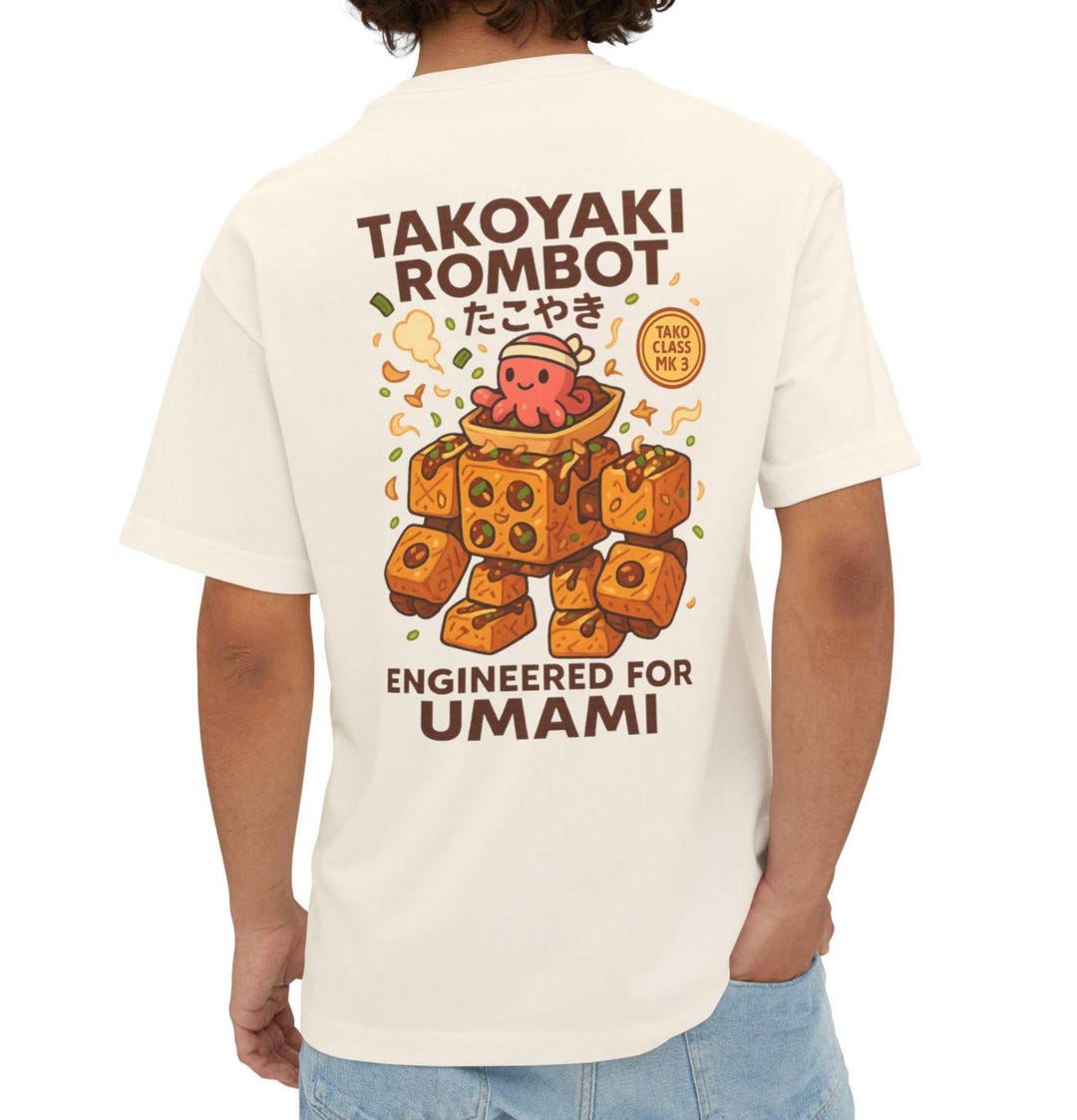 Takoyaki Rombot (oversized Tee) - Maplestory Apparel, Maplestory Slime ...