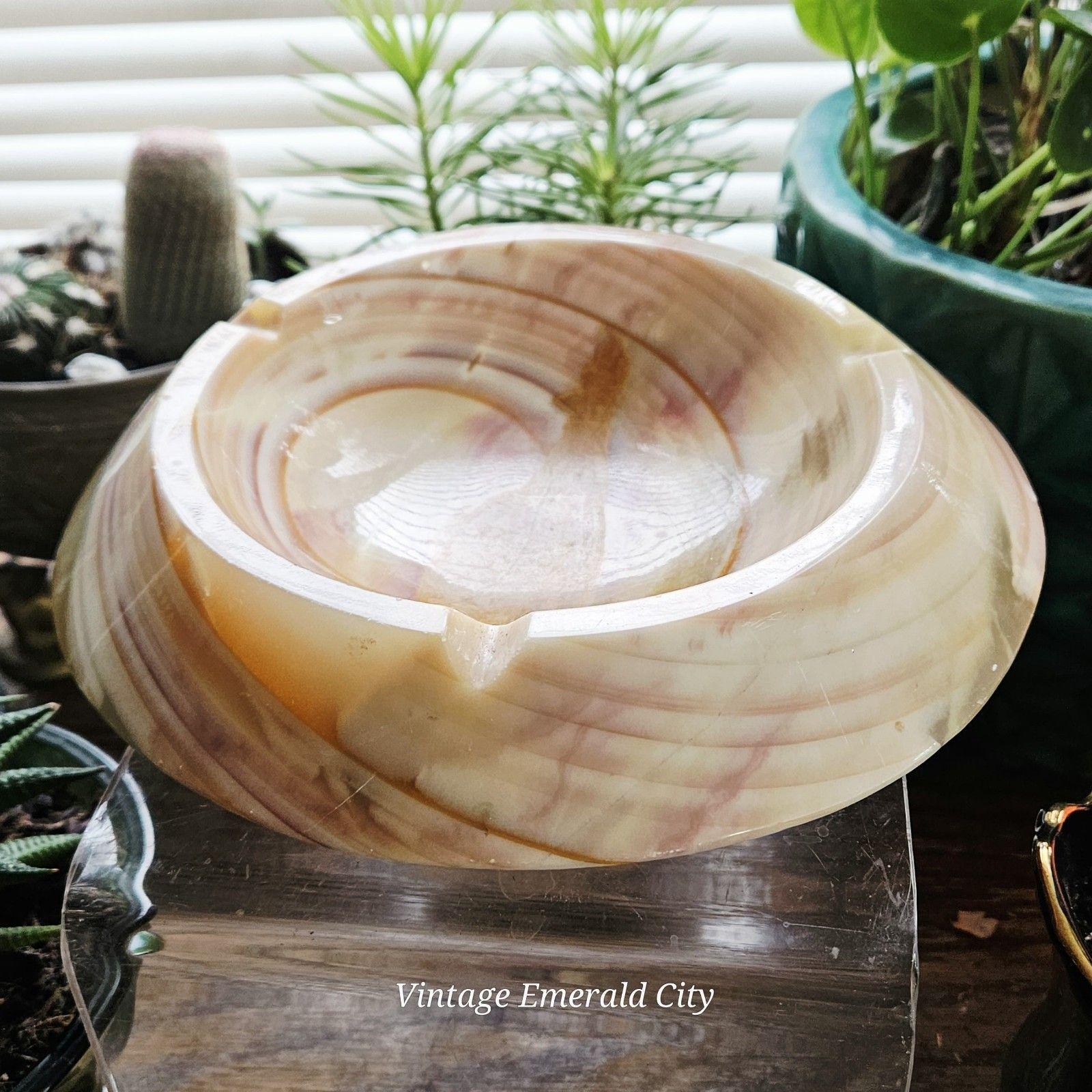 Vintage Marble Ashtray - Etsy