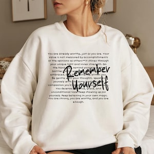 Note To Self PNG, Remember Yourself PDF, Motivational Sublimation, Mental Health PNG, Positive , Dear Person Behind Me, Digital Print
