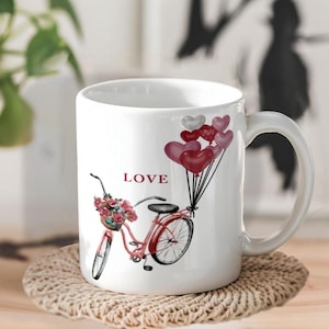 Valentine’s Day Gift PNG, Love Printable PNG, Romantic Anniversary Gift, Coffee Mug Sublimation Design, Trendy Couple Gifts, Digital Print