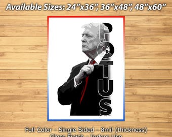 Donald Trump Poster by POTUS 45 47