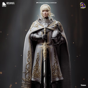 Léda - Peint à la main | Statue en résine | Pièce de collection | Bulkamancien