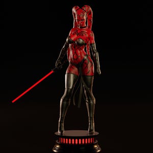 Darth Talon - Handmålad och handgjord | Resinstaty | Abe3D