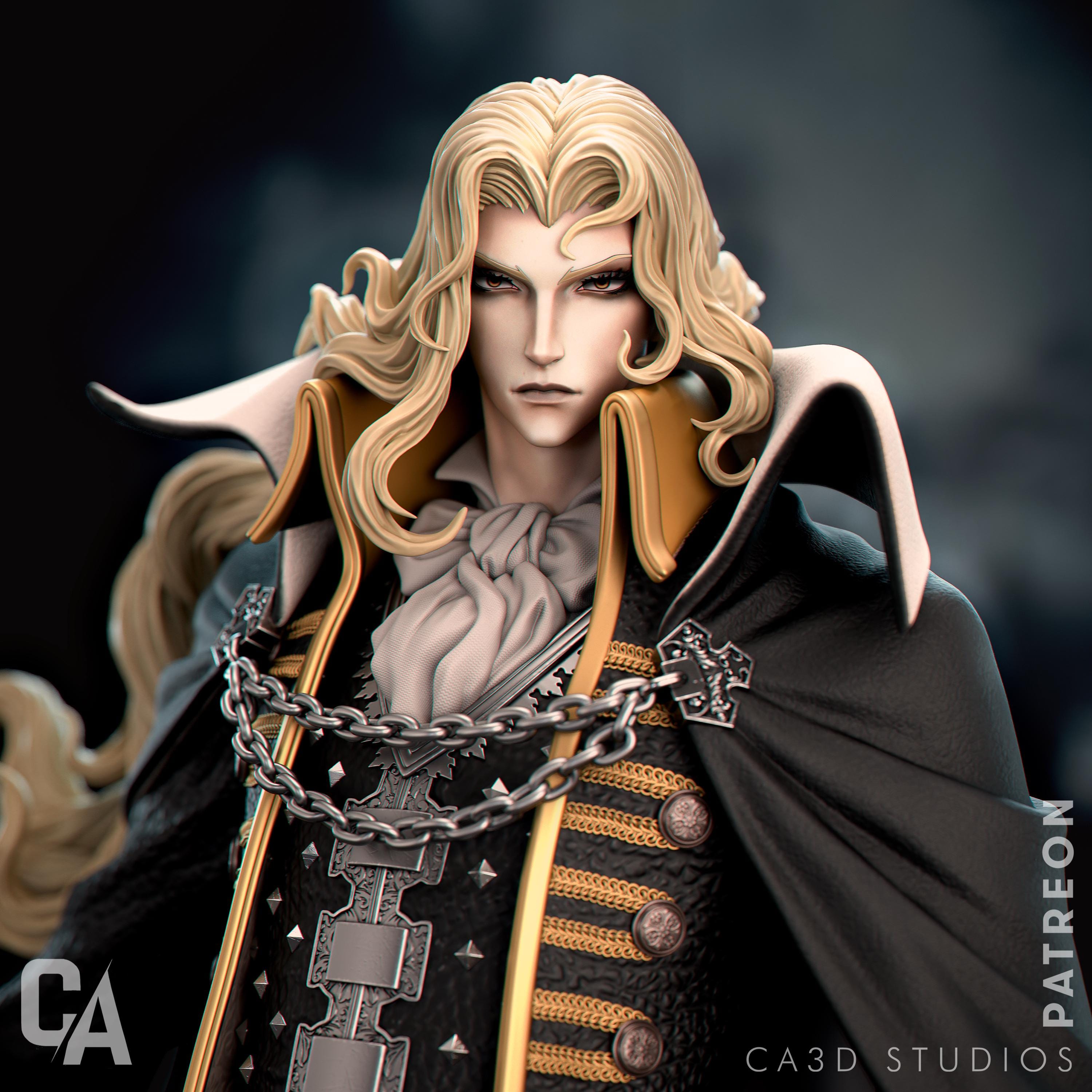 Alucard - Hand-painted | Resin Figure Statue | Collector's Item
