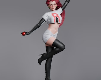Jessie - Hand-Painted & Handmade | Resin Figure Statue | Collectible Abe3D
