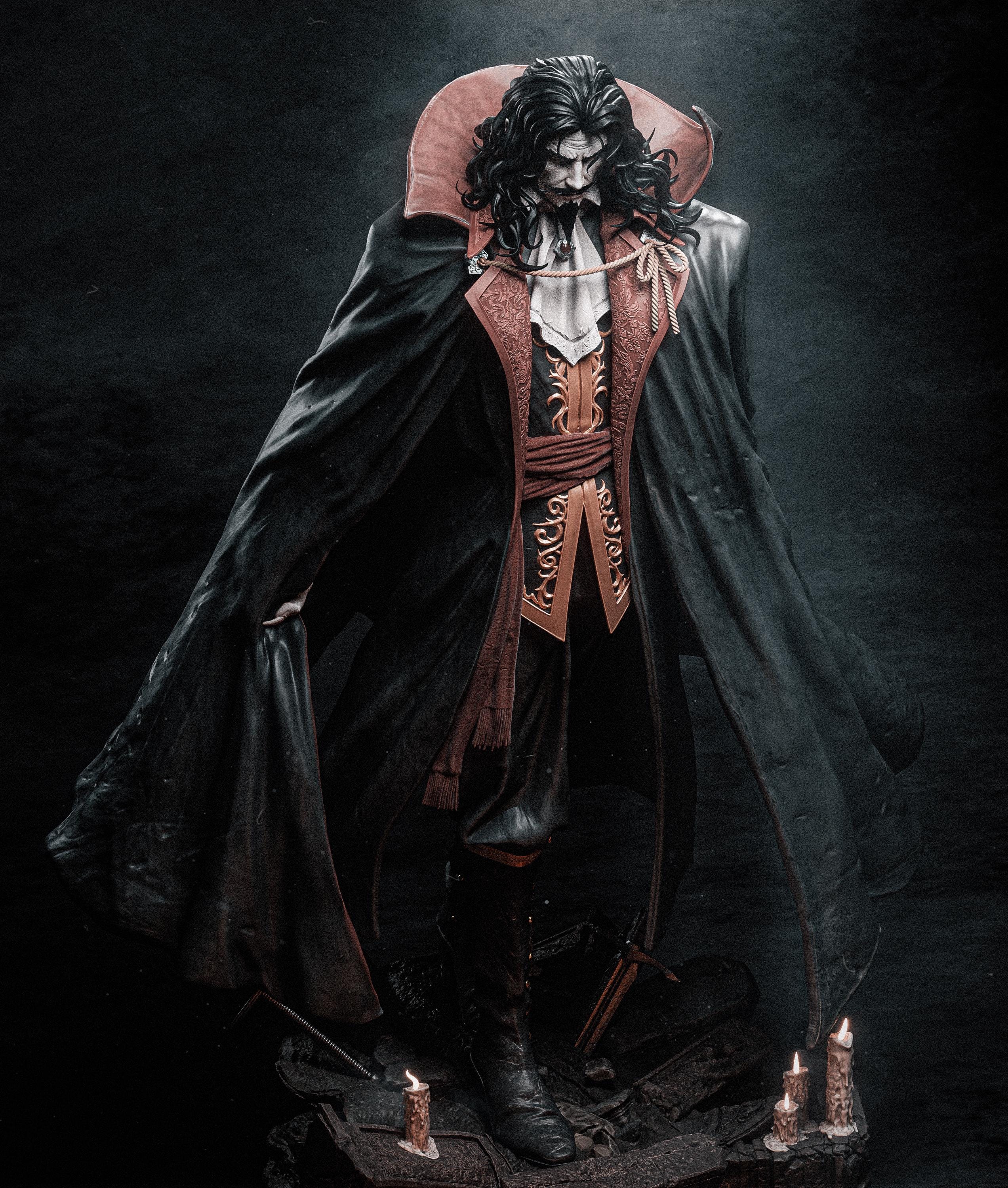 Dracula - Hand-painted | Resin Figure Statue | Collector's Item