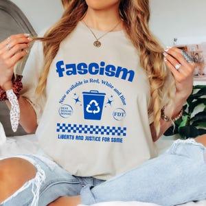 Lustiges Anti Trump Shirt, Anti Faschismus T-Shirt, Retro Irony Anti Faschistisches Shirt, FDT Sweatshirt, Anti Trump Sweatshirt, Retro Anti Trump Shirt