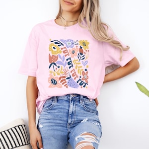 T-shirt à motif floral FDT - Anti-atout - Cadeau démocrate